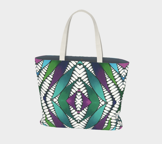 Through the Lines Market Tote