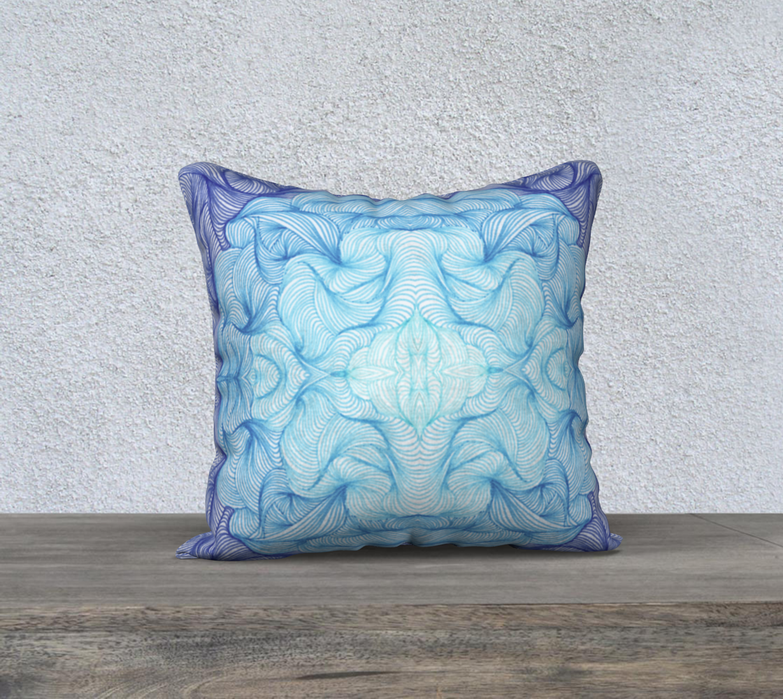 All the Blues Cushion Cover