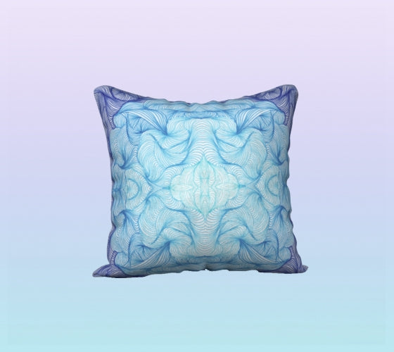 All the Blues Cushion Cover