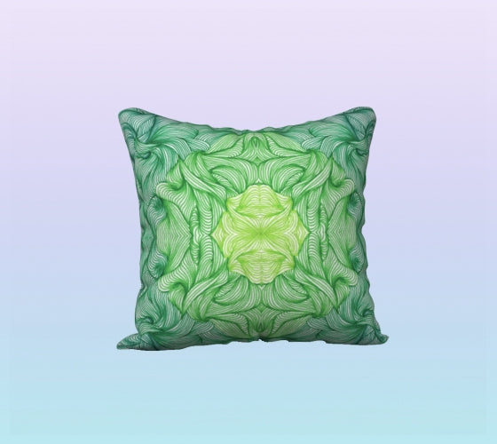 All the Greens Cushion Cover
