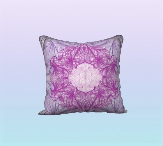 All the Purples Cushion Cover