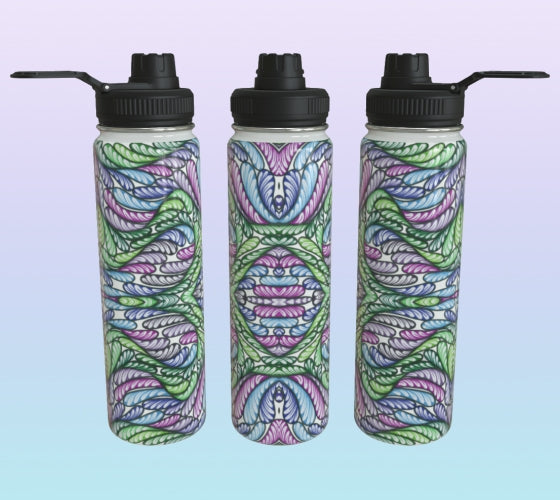 Full of Fronds Water Bottle