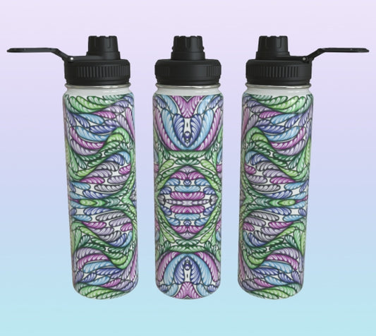 Full of Fronds Water Bottle