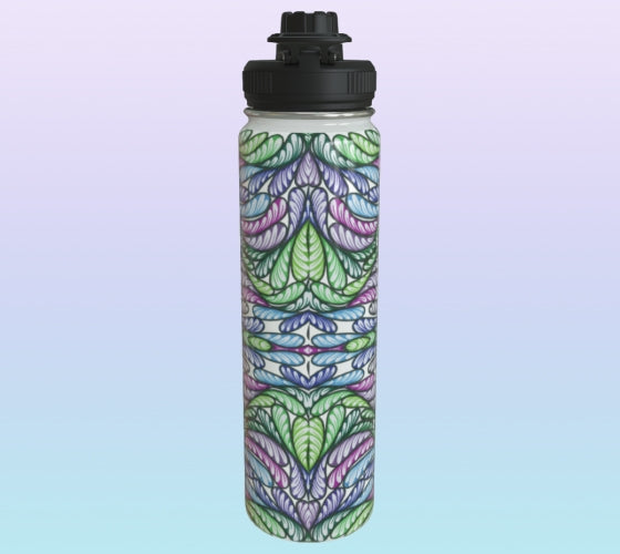 Full of Fronds Water Bottle