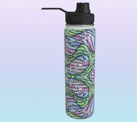 Full of Fronds Water Bottle