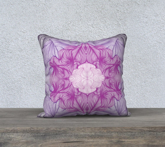 All the Purples Cushion Cover