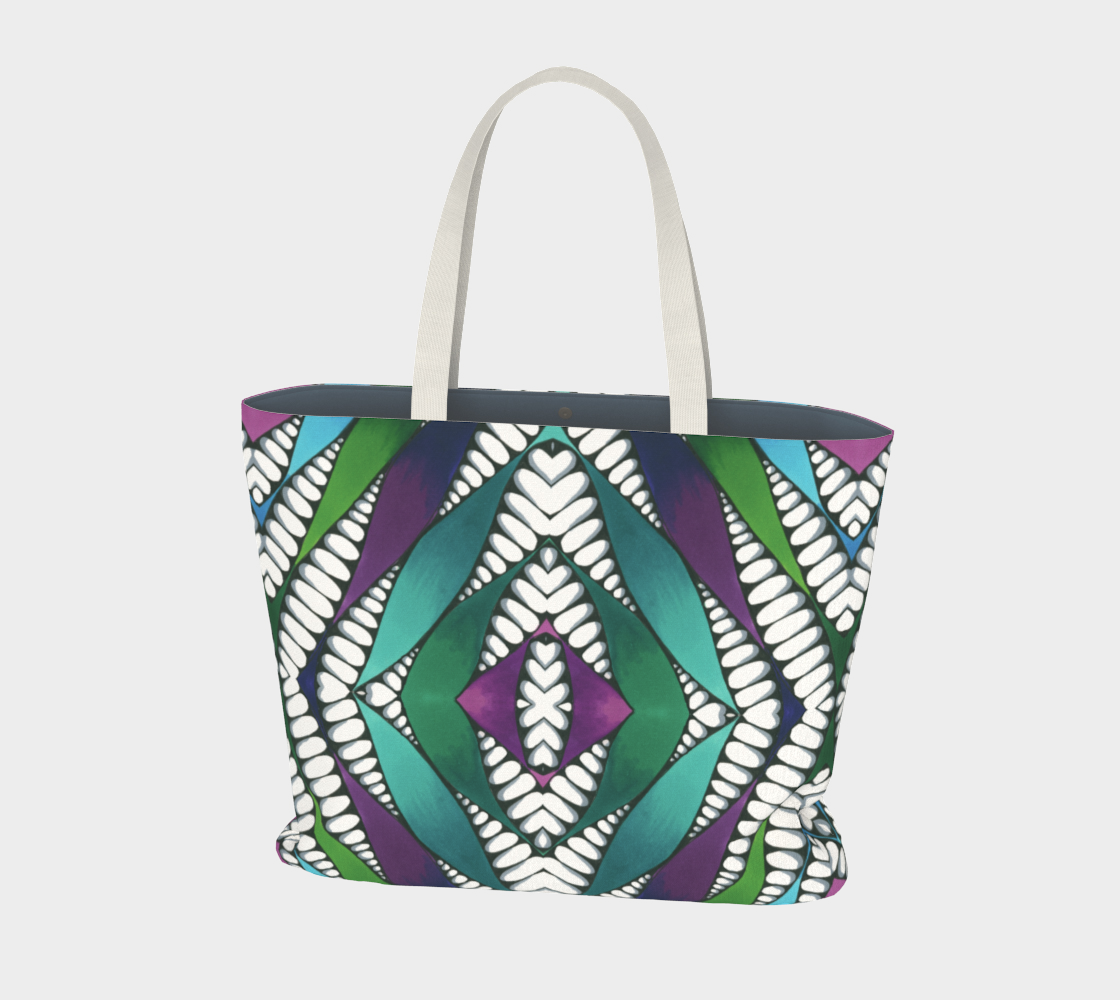 Through the Lines Market Tote