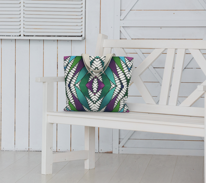 Through the Lines Market Tote