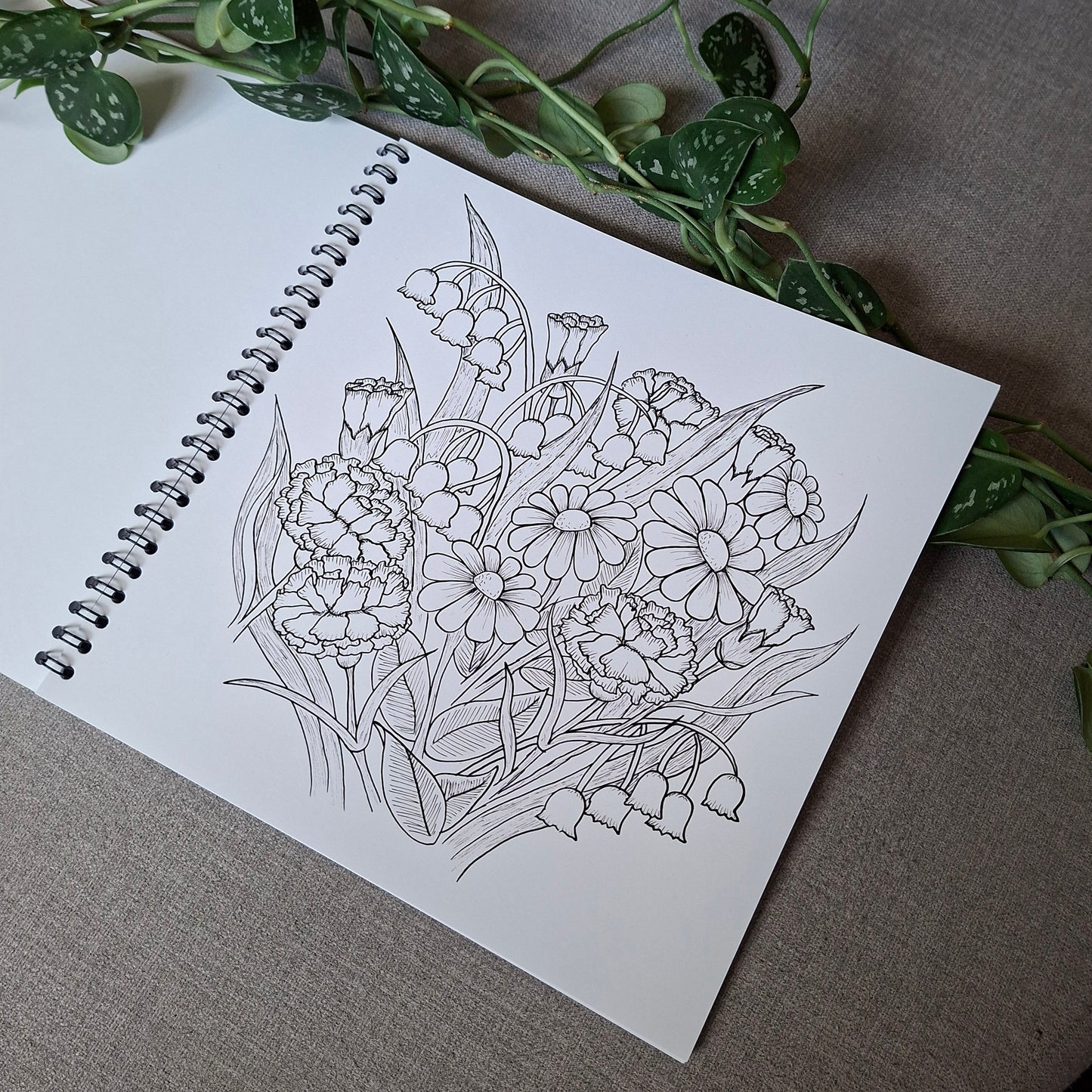 Drawn for You - Colouring Book