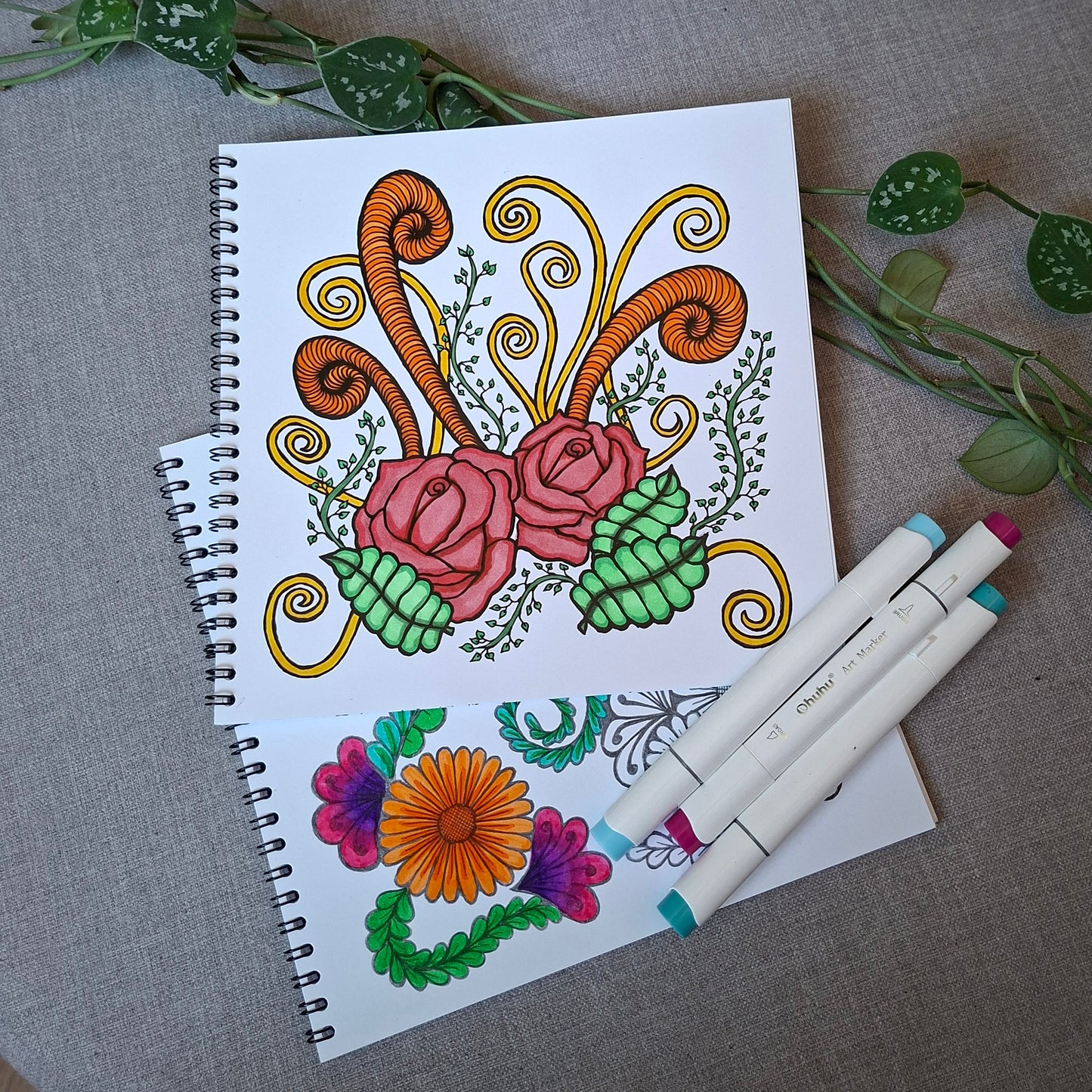 Drawn for You - Colouring Book