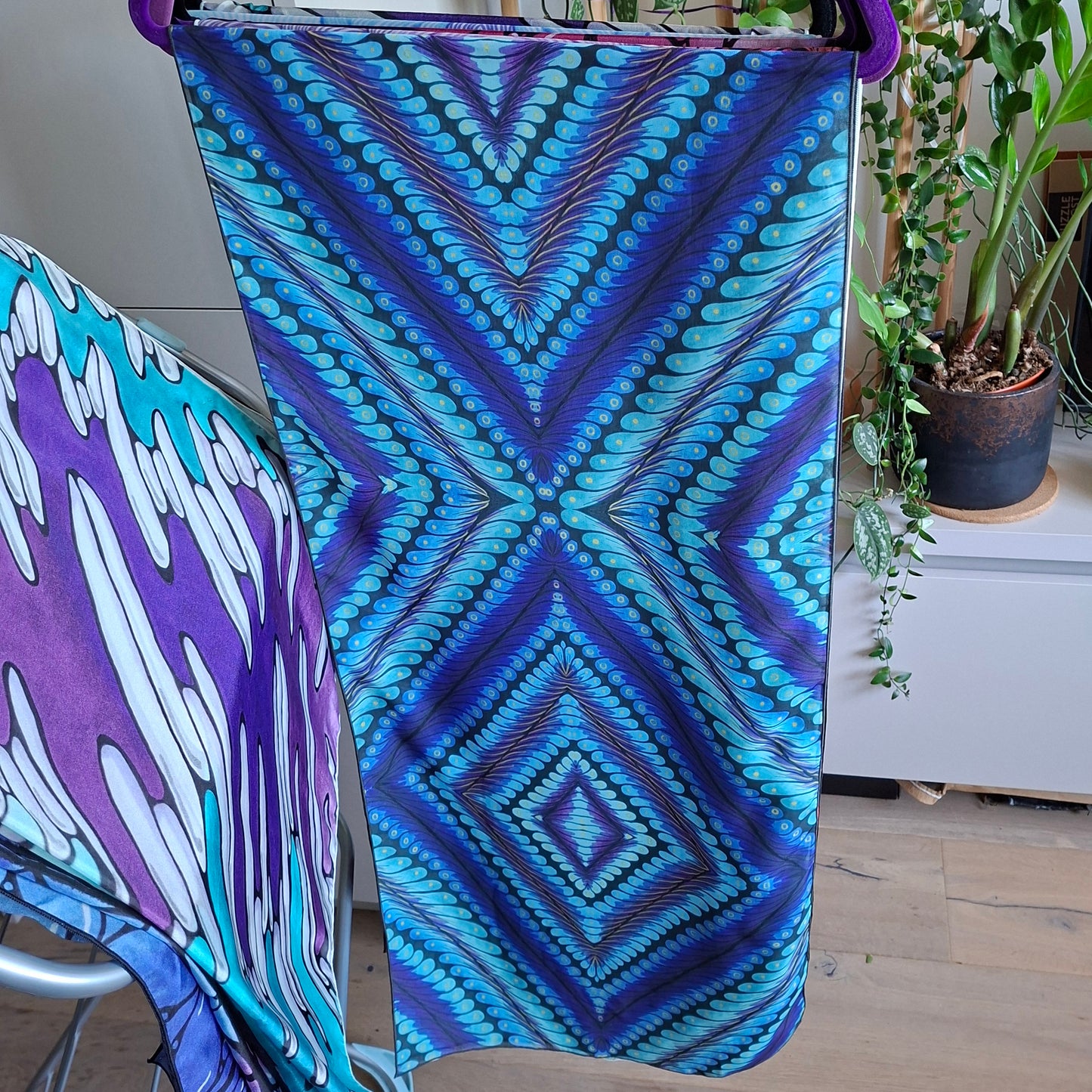 Long Chiffon Scarf