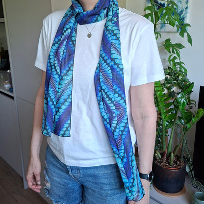 Long Chiffon Scarf