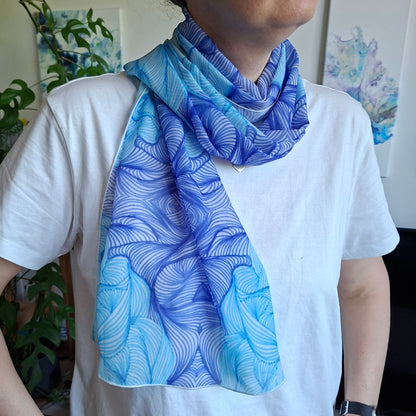 Long Chiffon Scarf