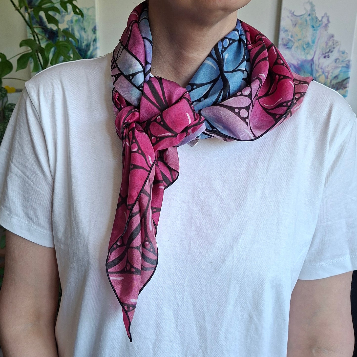 Square Silk Scarf