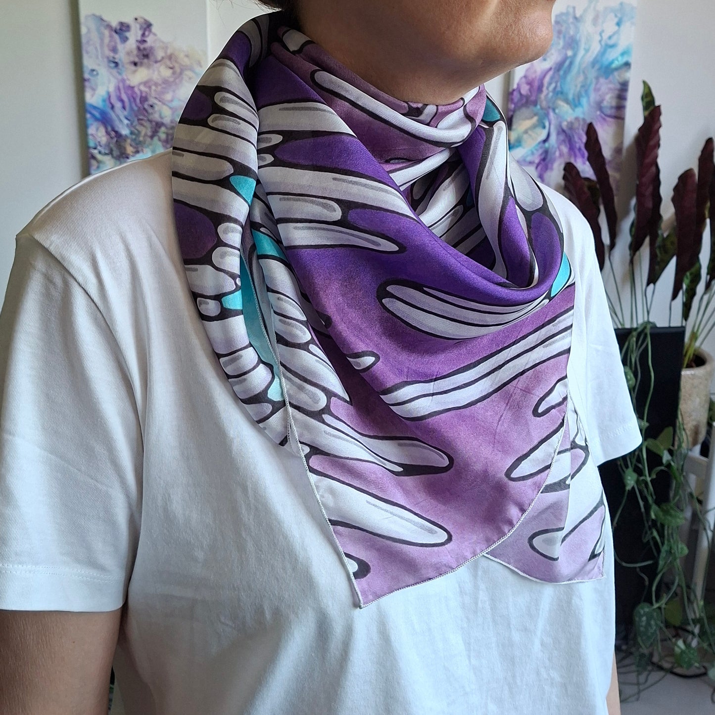 Square Silk Scarf