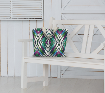 Through the Lines Market Tote v3