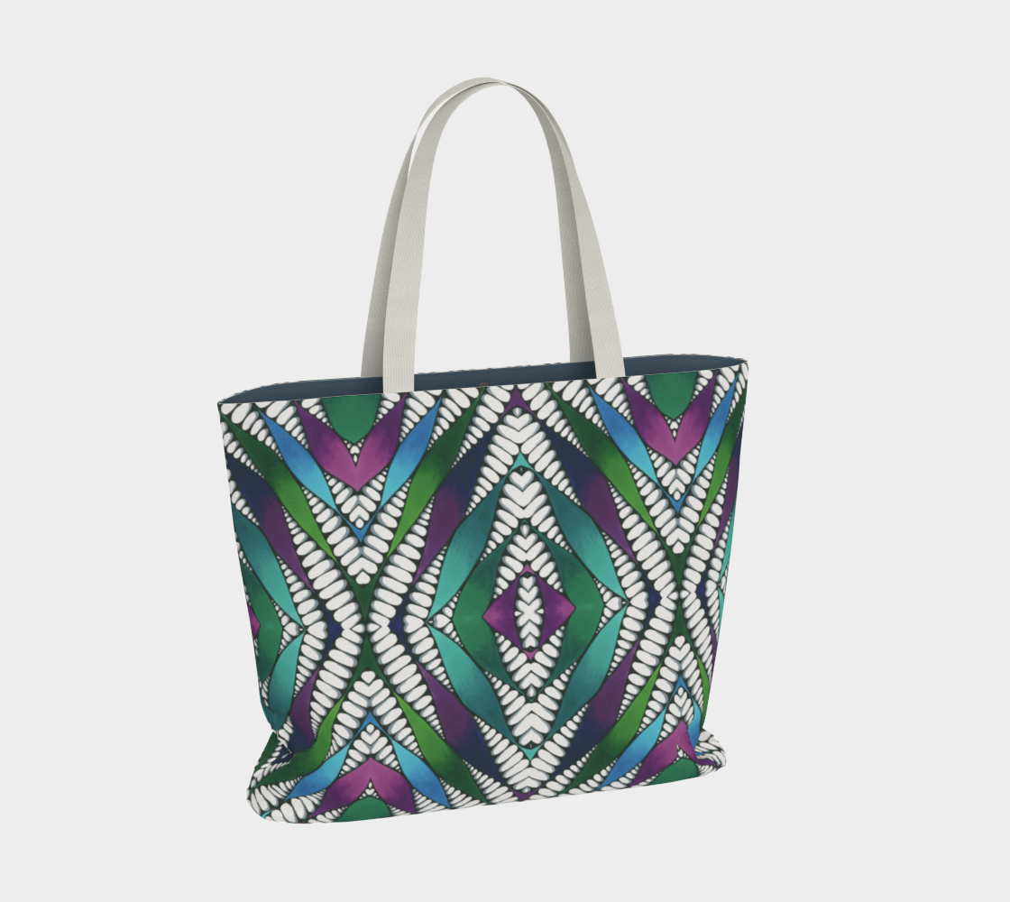 Through the Lines Market Tote v3