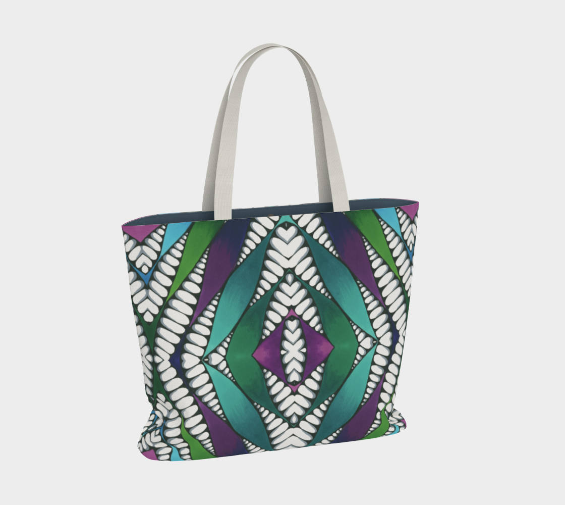 Through the Lines Market Tote