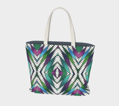 Through the Lines Market Tote v3