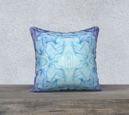 All the Blues Cushion Cover
