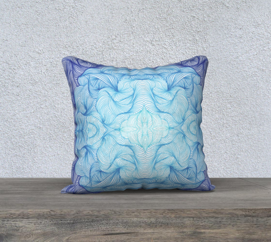 All the Blues Cushion Cover