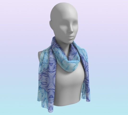 All the Blues Scarf