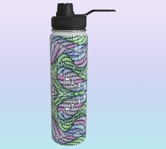 Full of Fronds Water Bottle