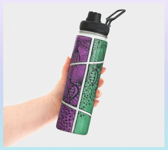 Secret Garden Water Bottle