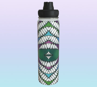 Through the Lines Water Bottle