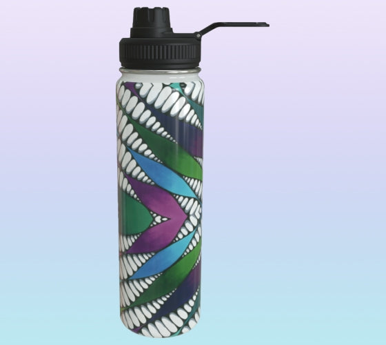 Through the Lines Water Bottle