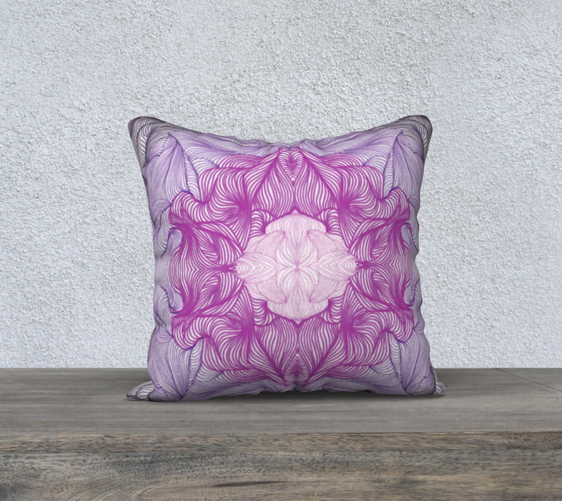 All the Purples Cushion Cover
